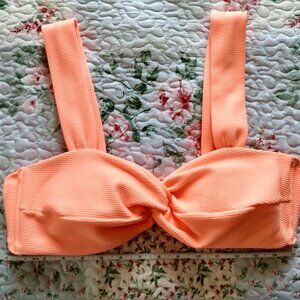 Nwt,   Peach swim top, sz large